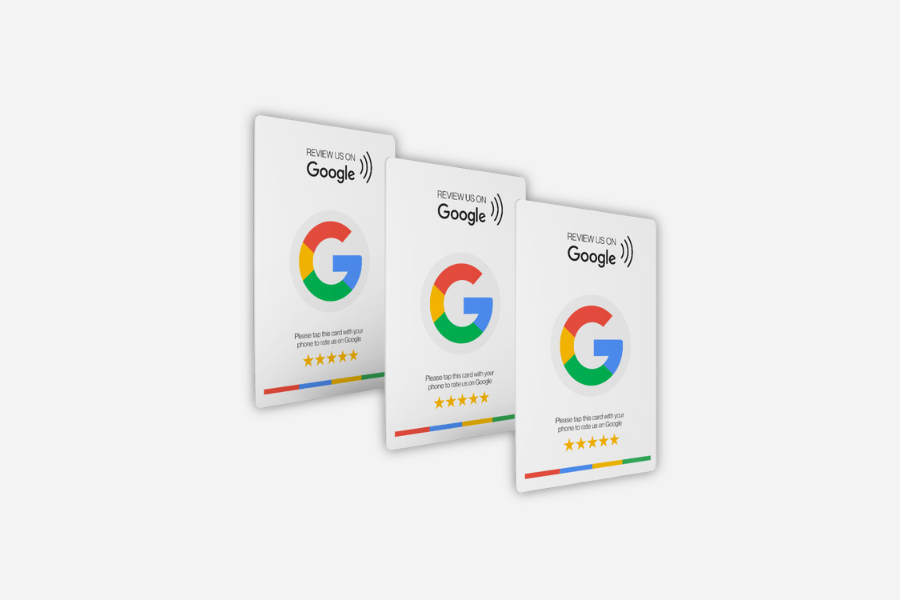 Google Review Cards (3 cards)