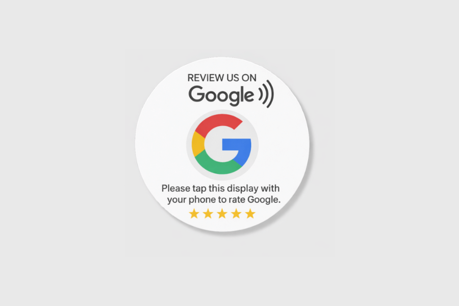 Google Review Sticker (Large)