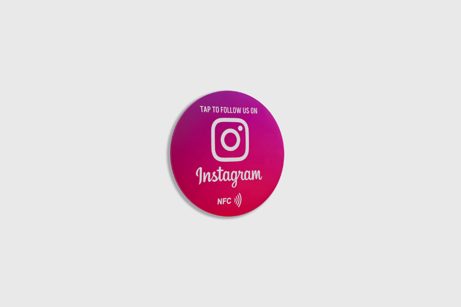 Large Instagram Sticker