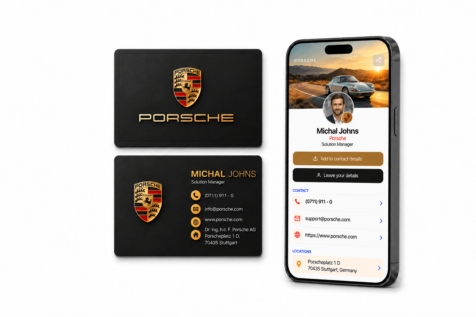 Metal NFC Business Card – Custom Design