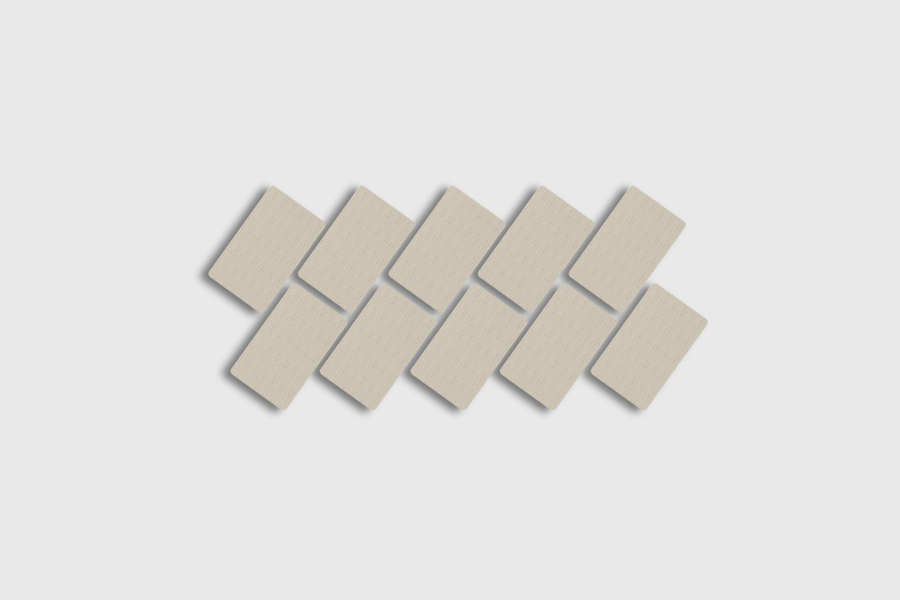 NFC Bamboo Card NTAG213 (10 pieces)