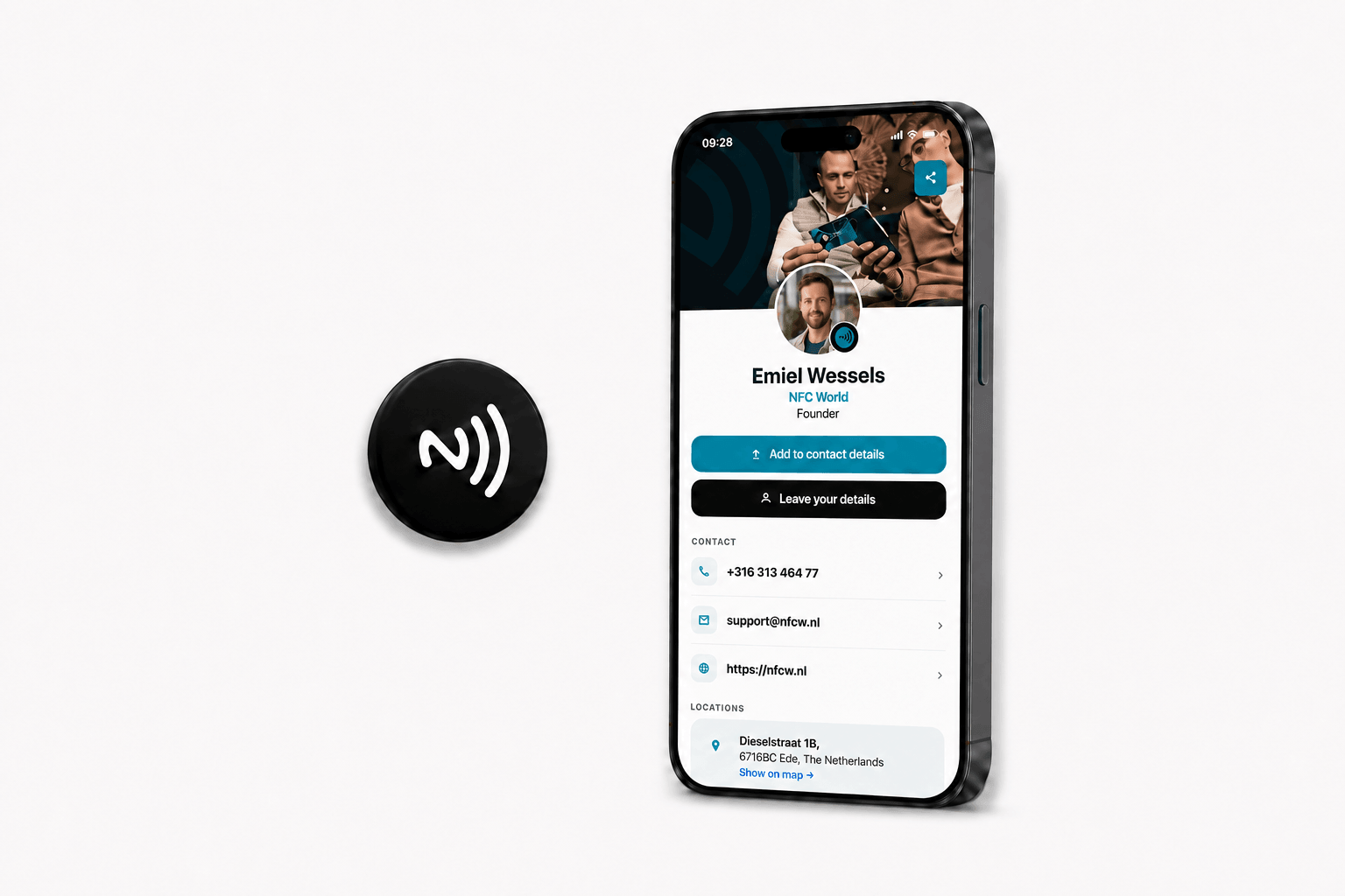 NFC Phone Sticker