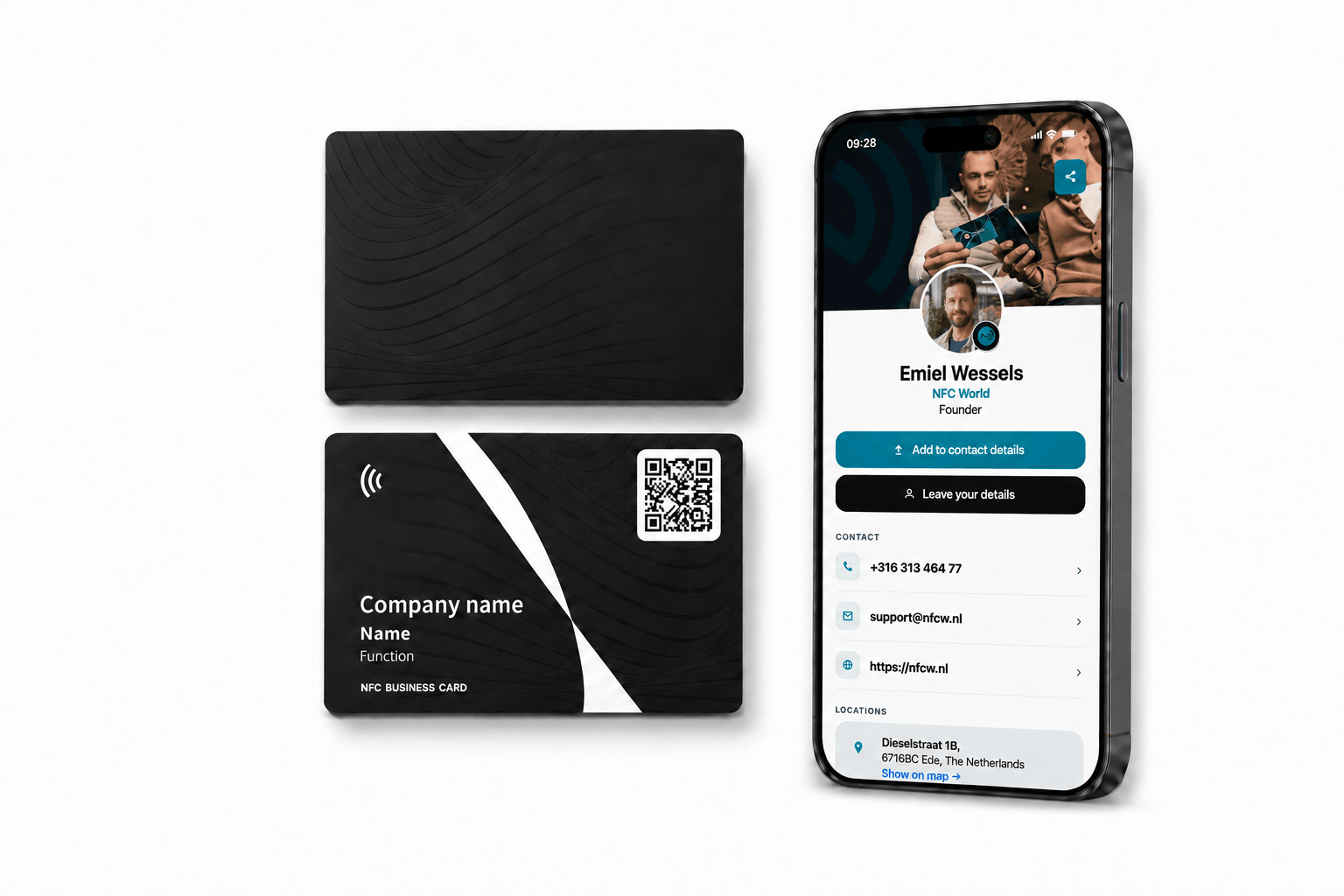 NFC Business Card – Custom Design