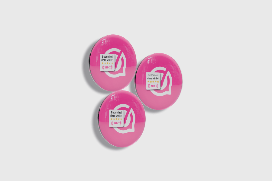 WebwinkelKeur Review Stickers (3 pieces)