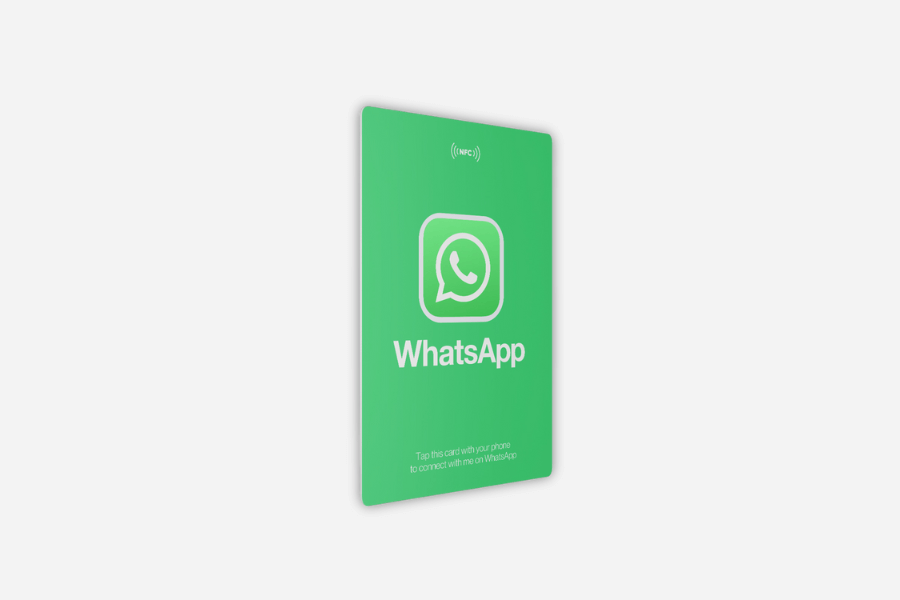 WhatsApp card