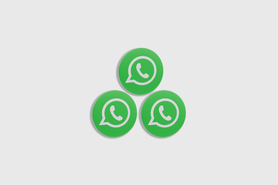 WhatsApp stickers (3 pieces)