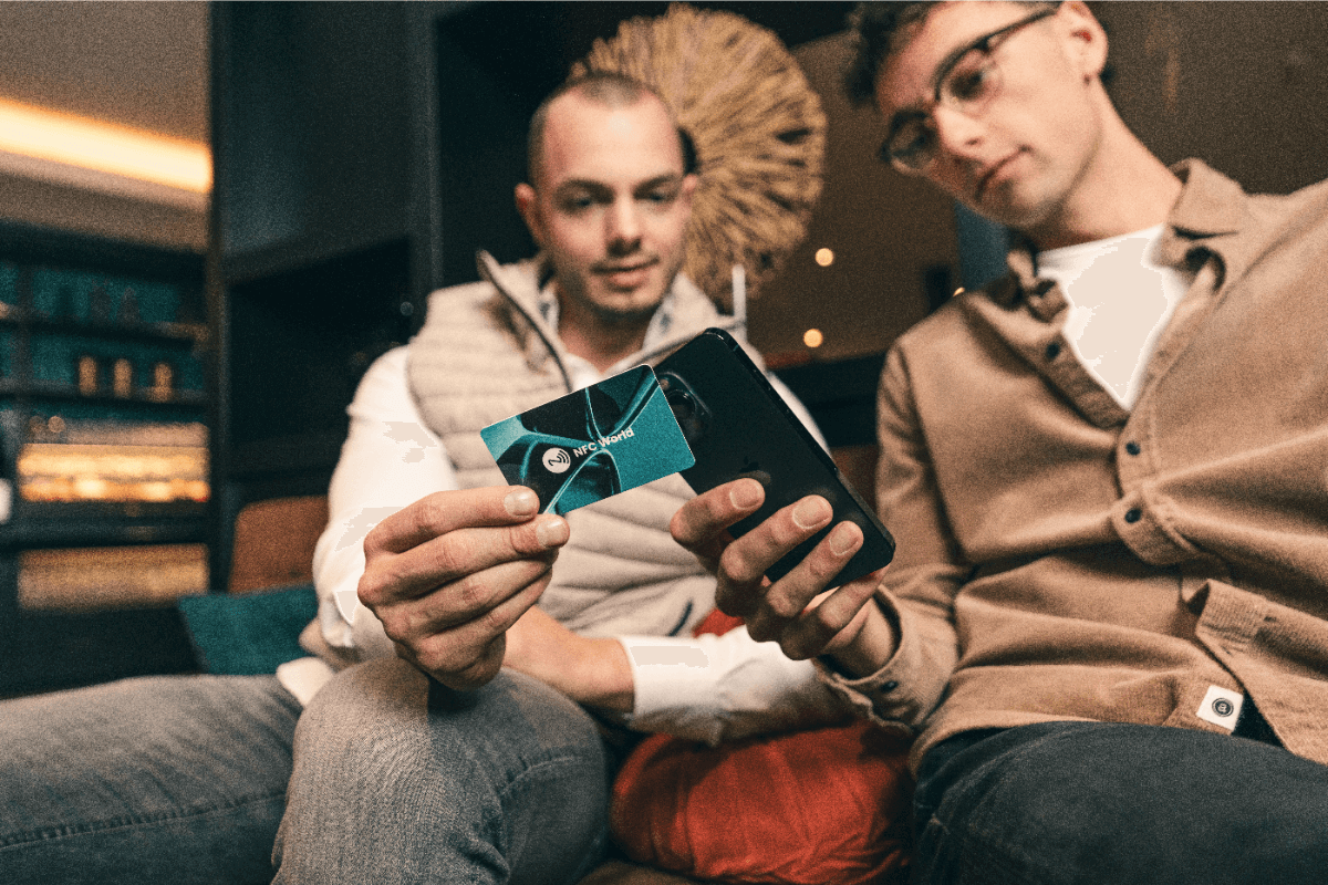 Scan an NFC card