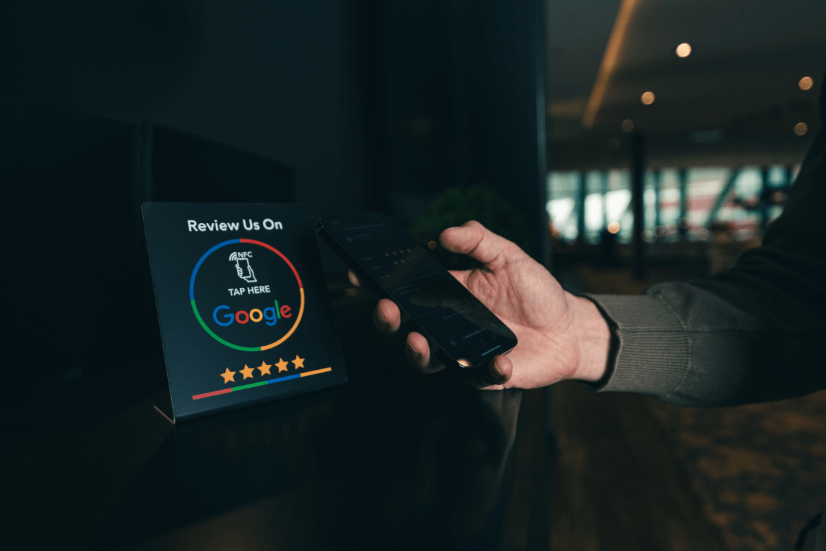 Collecting Reviews with NFC