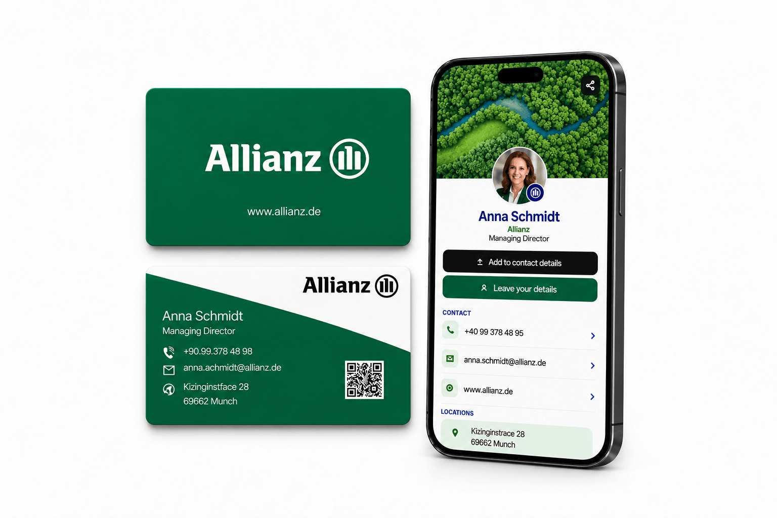 NFC Business Card RPET – Custom Design