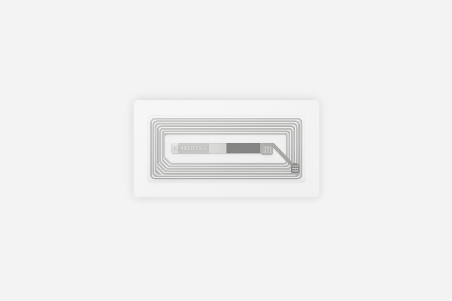 NFC Sticker NTAG213 Transparent 18x56mm (10 pieces)