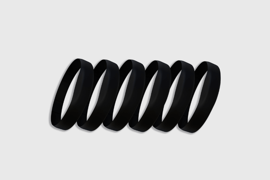 RFID Wristband Mifare Classic 1K Black (10 pieces)