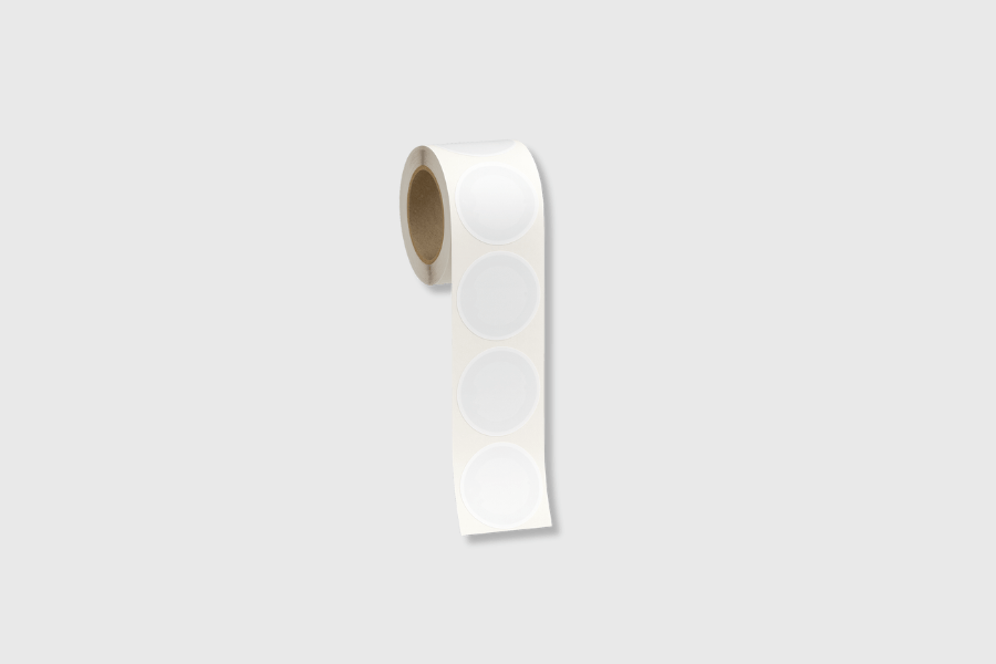 NFC Round Sticker NTAG213 White 50mm (10 pieces)