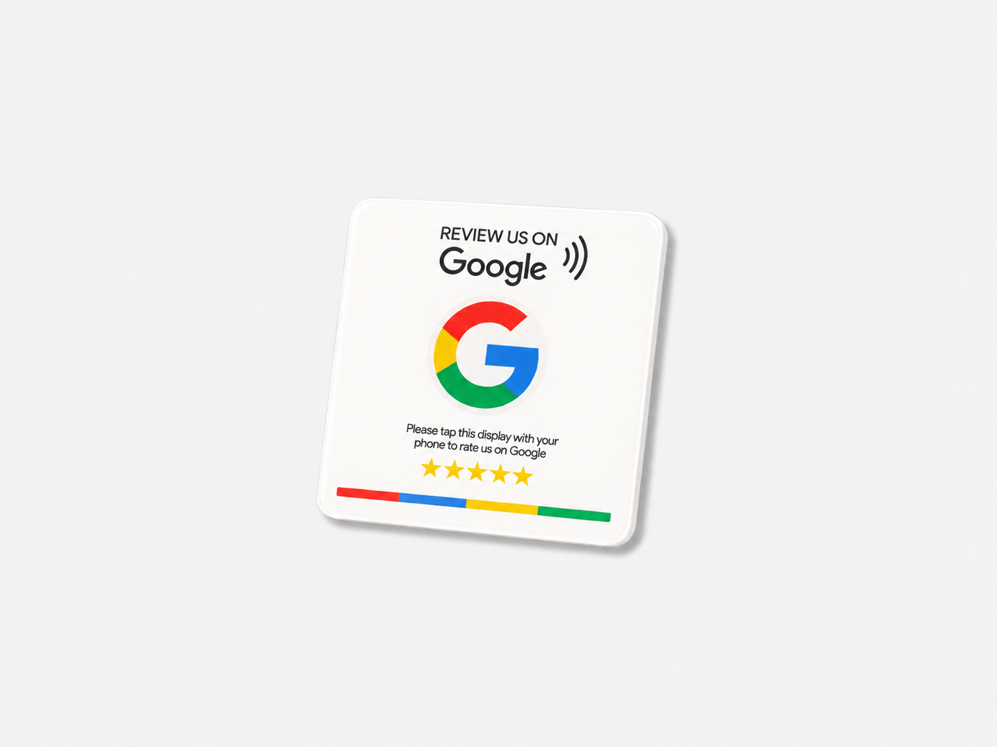NFC Google Review Sticker, Square