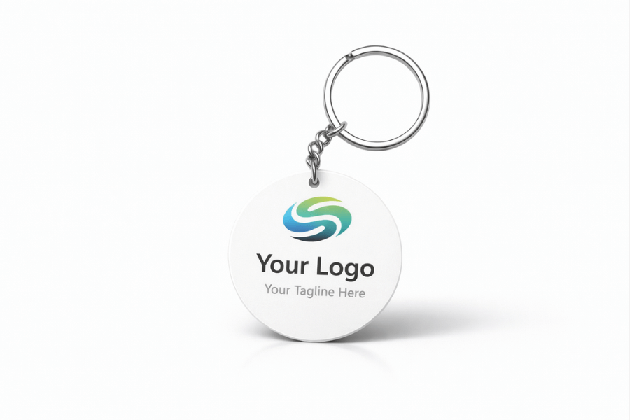 NFC PVC Keychains - Custom Design