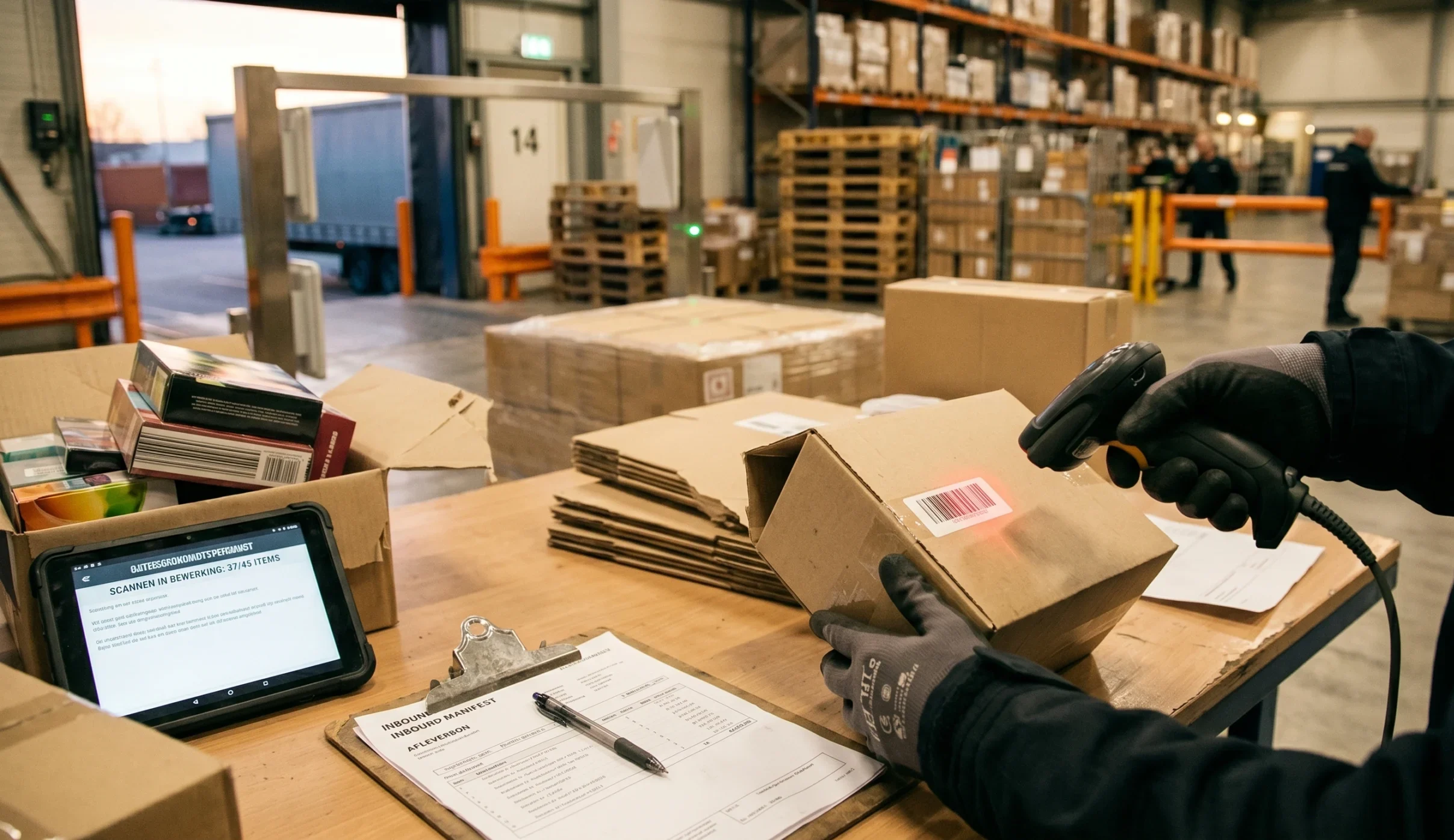 The Problem Without RFID Goods Receipt
