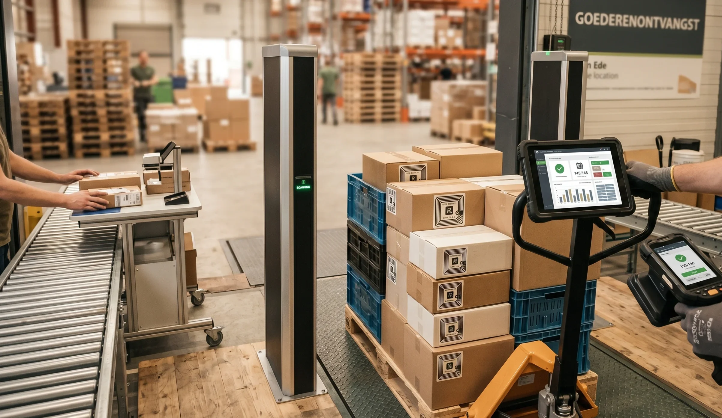 How Does RFID Goods Receiving Work in Practice?