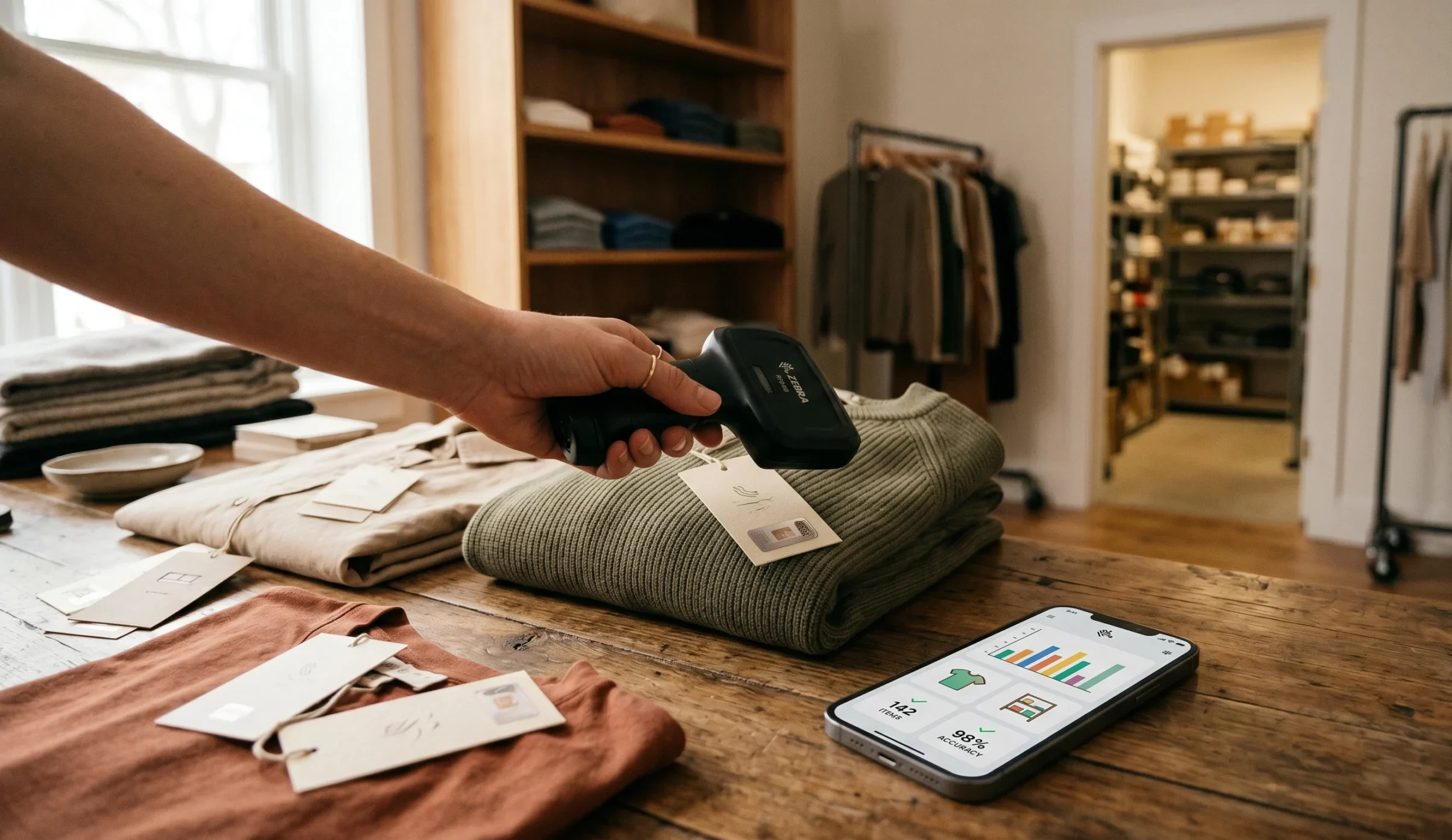 RFID inventory management for retail