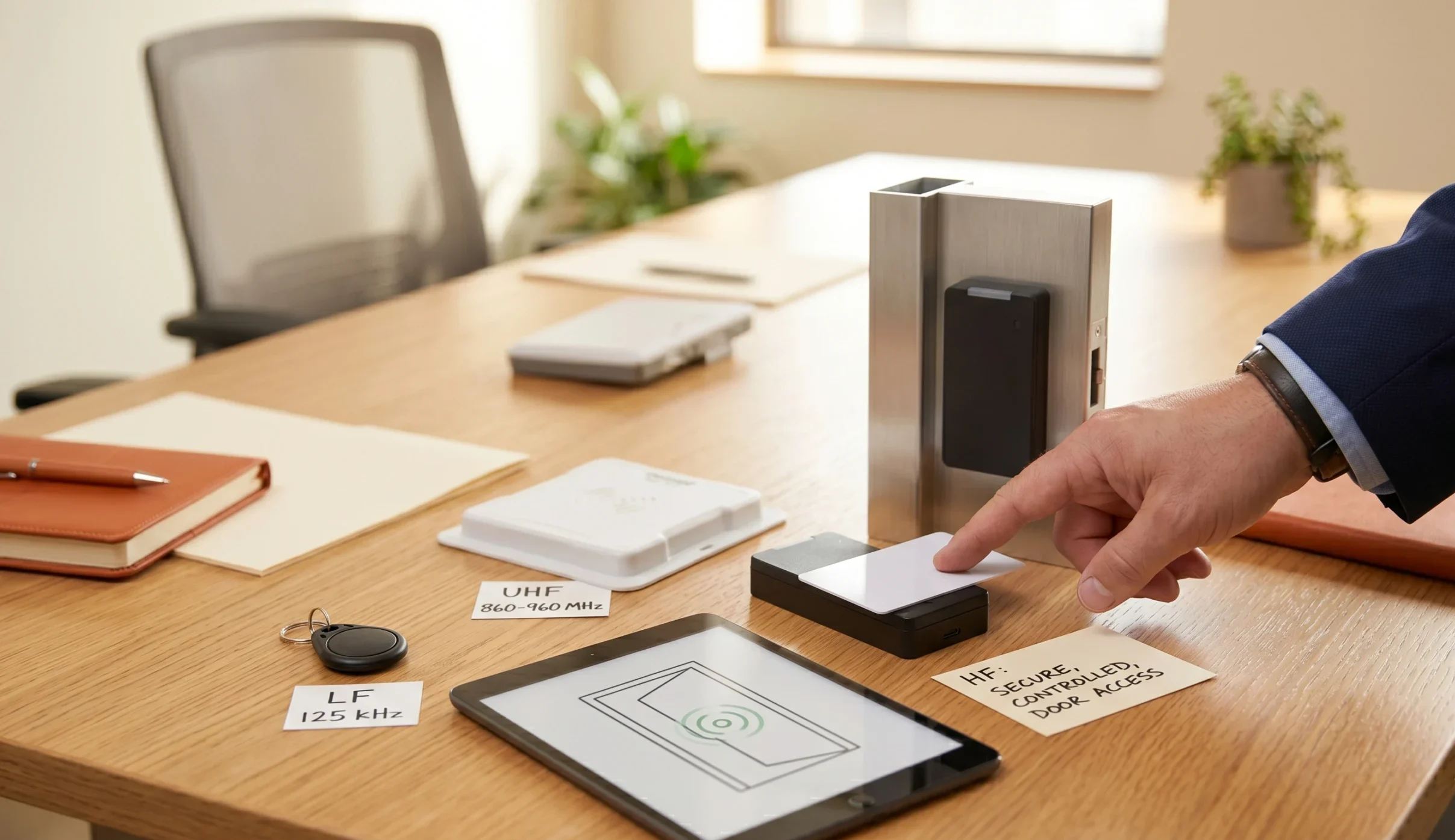 Which RFID technology is best suited for RFID access systems?